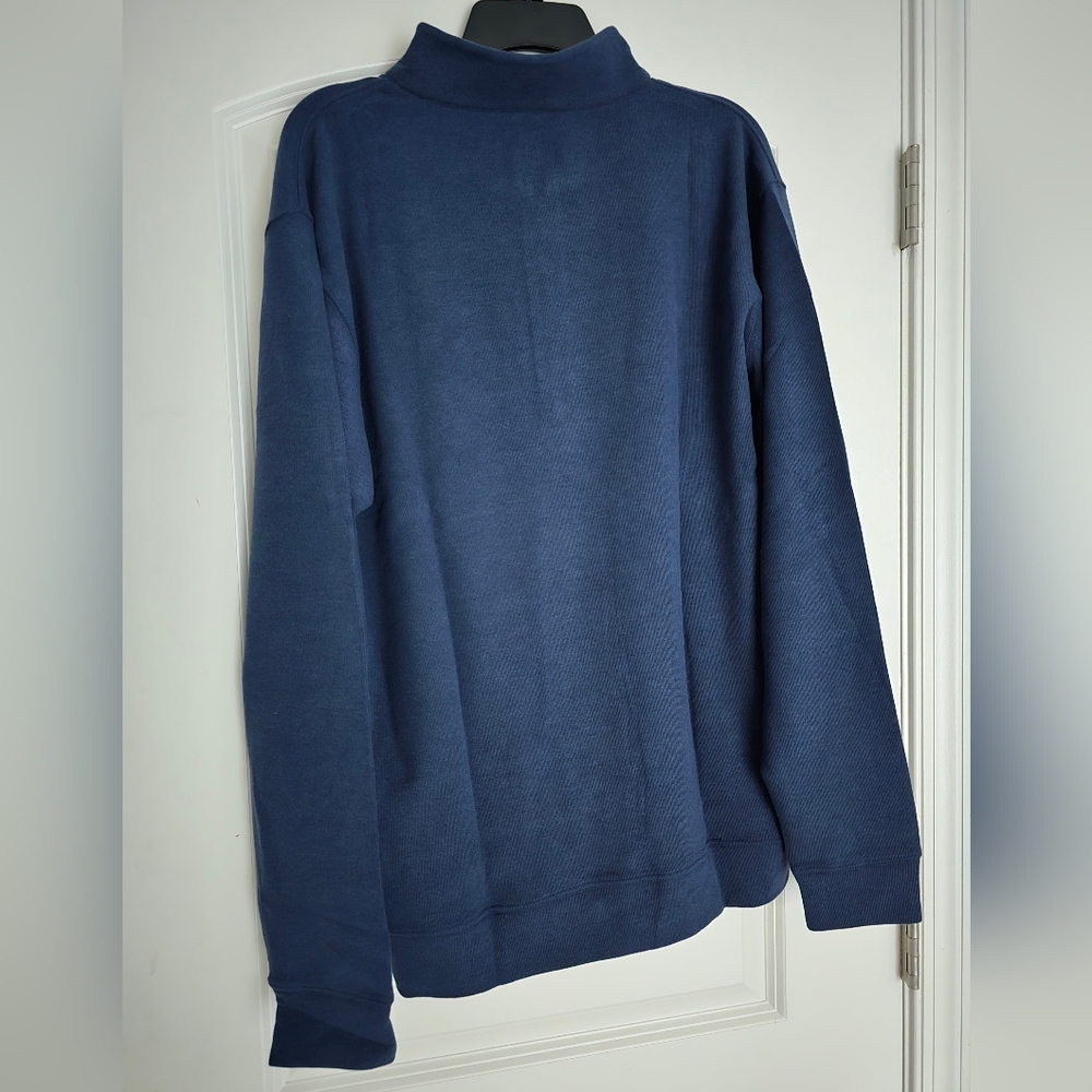 π PETER MILLAR OSU Oklahoma State University Quarter Zip Pullover Sweater - Picture 9 of 10